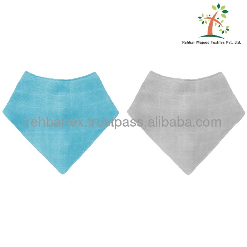 Baby Bibs Manufacturer - Cotton Adjustable Breathable Custom Size Colors