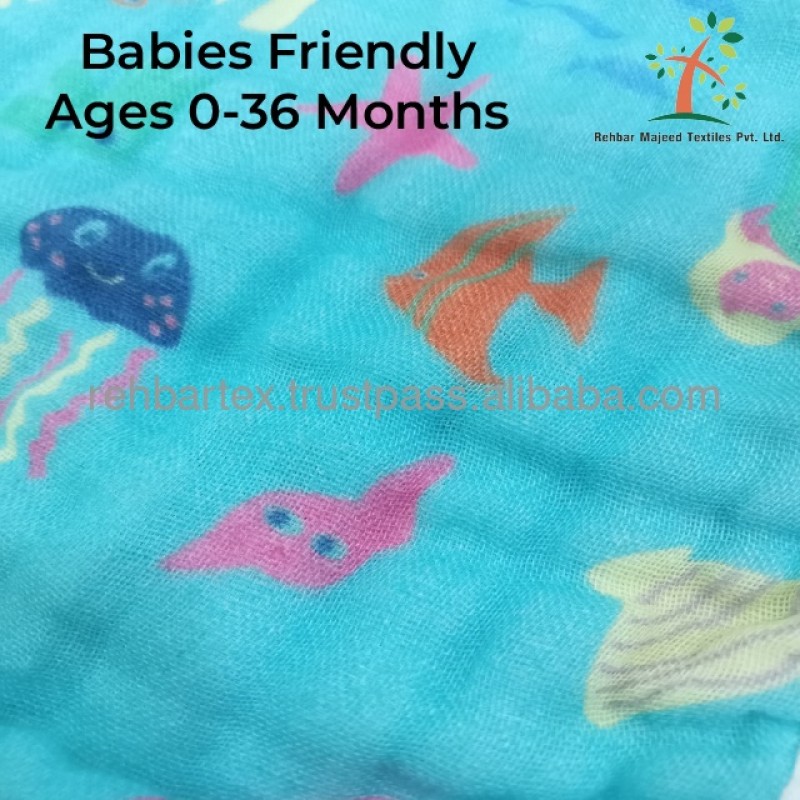 Muslin Bib Factory - Cotton Adjustable Drooling Feeding Baby