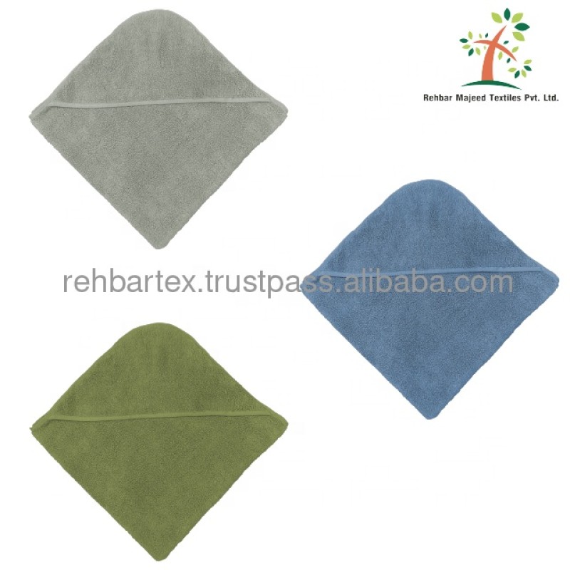 Hooded Bath Towel Supplier - Cotton Terry Extra Soft Durable Custom Size