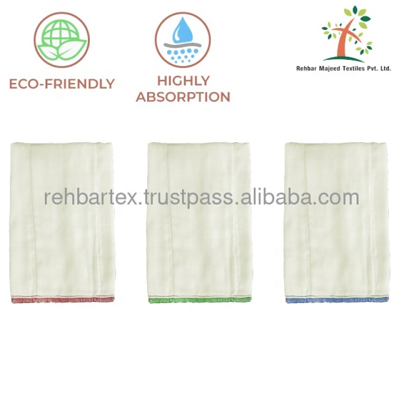 Cloth Diaper Supplier - Superior Cotton Prefold Extra Absorbent Leak Proof