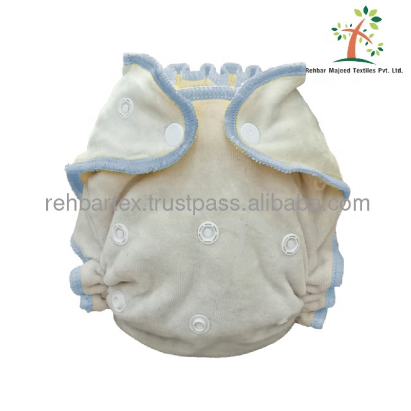 Fitted Cloth Diaper Factory - Newborn Reusable Snug Fit Elasticized Edges