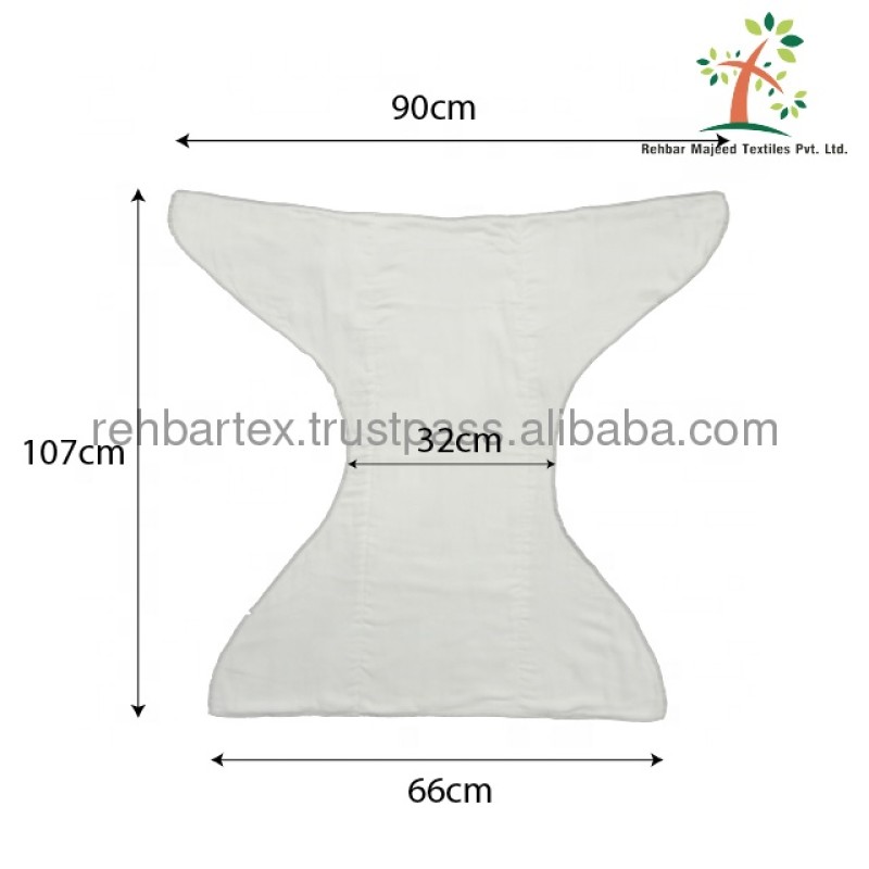 Adult Diaper Factory - Cotton Twill Contoured High Absorbency Custom