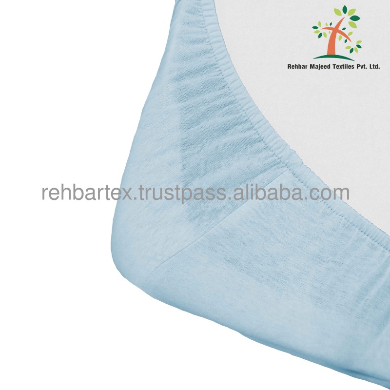 Fitted Sheet Factory - 100% Jersey Sustainable Washable Multiple Colors