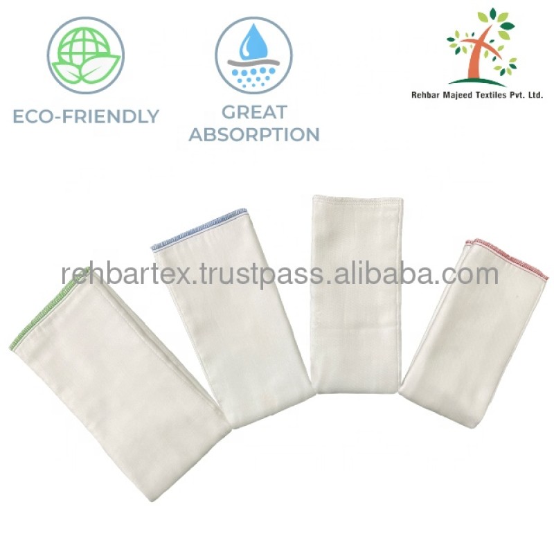Prefold Diapers Manufacturer - Cotton Adjustable Washable Reusable Infants