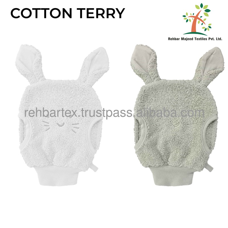 Bath Gloves Supplier - Luxury Cotton Modern Style Extra Soft Home