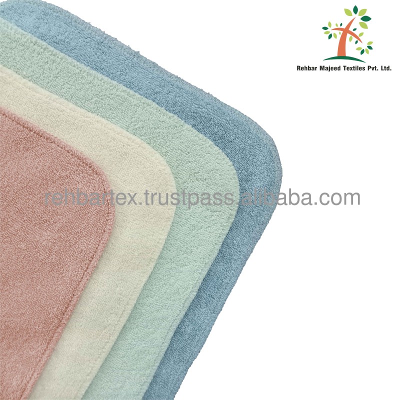 Bamboo Wipes Manufacturer - Knitted Terry Soft Absorbent Sustainable Reusable