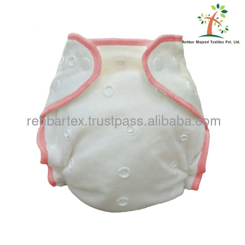 Cloth Fitted Diaper Supplier - Super Absorbent Customized Size Washable Cotton