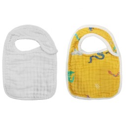 Muslin Bib Factory - Cotton Adjustable Drooling Feeding Baby