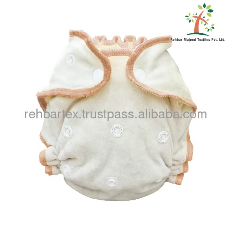 Fitted Cloth Diaper Factory - Newborn Reusable Snug Fit Elasticized Edges