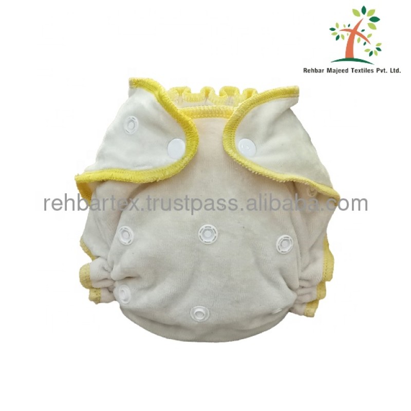 Baby Fitted Diapers Supplier - Washable Reusable Adjustable Soft Cloth