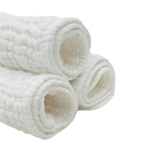 Face Cloths Manufacturer - Cotton Bubbly Muslin 3-Layer Skin-friendly