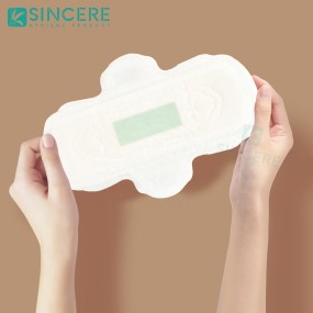 Sanitary Pads Manufacturer - Ultra-Thin Breathable Bamboo Fibre Lady Women's Menstrual Period Hygiene