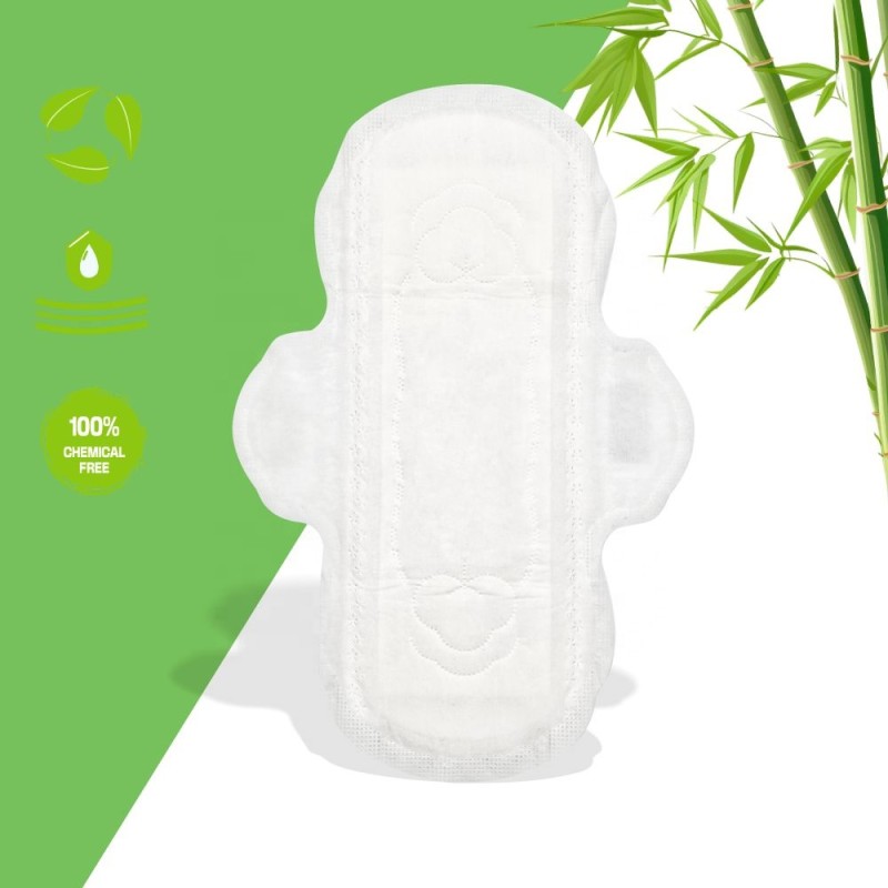 Sanitary Pads Manufacturer - Ultra-Thin Breathable Bamboo Fibre Lady Women's Menstrual Period Hygiene