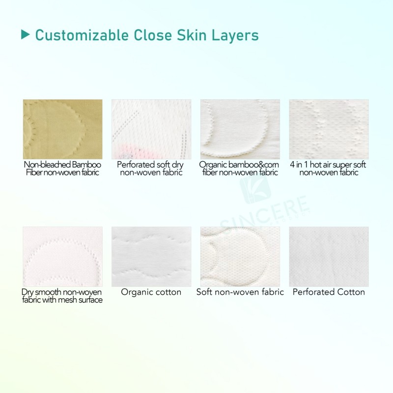 Womens Pads Manufacturer - Ultra-Thin Disposable Bamboo Ultra Super Absorbent PLA Breathable Winged