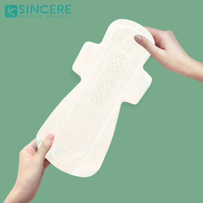 Sanitary Pads Manufacturer - Hot Sale Ultra Long Bamboo Corn Fiber Night Breathable Health Spunlace