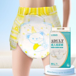 Adult Diapers Manufacturer - High Quality Disposable Bamboo Corn Fiber Eco-friendly Super Absorbent 5000