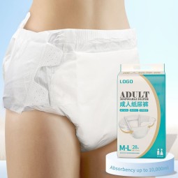 Adult Diapers Manufacturer - Eco-friendly Hypoallergenic Bamboo Fiber B Grade Printed Leak Guard Allergy Free