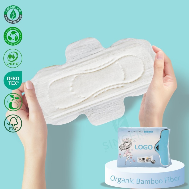 Sanitary Napkins Manufacturer - Factory Sale Organic Bamboo Soft Care Daily Use Super Absorbency