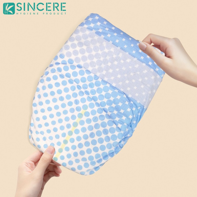 Baby Diapers Manufacturer - First Quality Hypoallergenic Pure White Bamboo Corn Infant Biodegradable Pants