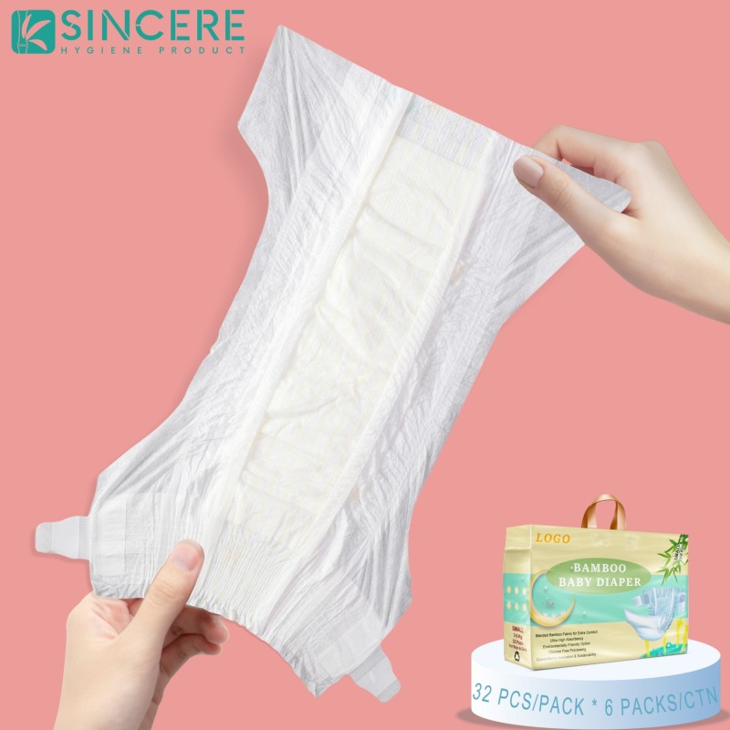 Baby Diapers Manufacturer - Wholesale Custom Factory Bamboo Fiber Disposable Biodegradable Manufacturer Direct