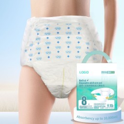 Adult Diapers Manufacturer - Premium Disposable Thick Printed Top Sheet with Bamboo Wholesale Price