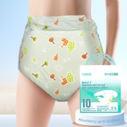Adult Diapers Manufacturer - Customizable ABDL Disposable Anti-Leak Breathable Biodegradable Printed