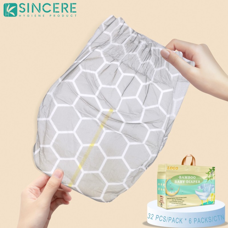 Baby Diapers Manufacturer - Wholesale Custom Factory Bamboo Fiber Disposable Biodegradable Manufacturer Direct