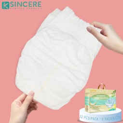 Baby Diapers Manufacturer - Wholesale Eco-Friendly Bamboo Fiber Cotton Disposable Super Absorbent Pants