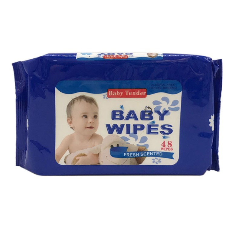 Baby Wipes Manufacturer - Baby Wet Towel Cotton Wet Tissue Factory Price Unscented
