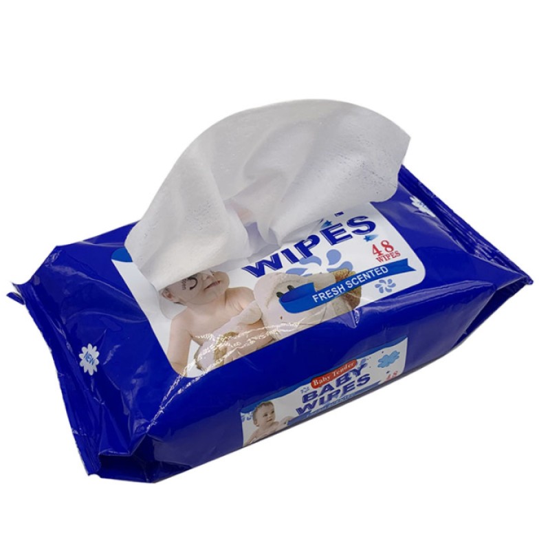 Baby Wipes Manufacturer - Baby Wet Towel Cotton Wet Tissue Factory Price Unscented