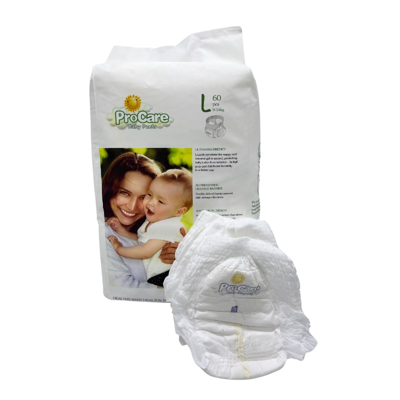 Baby Pants Manufacturer - Breathable Cotton Pull-up Soft Surface Fabric Diapers for Baby