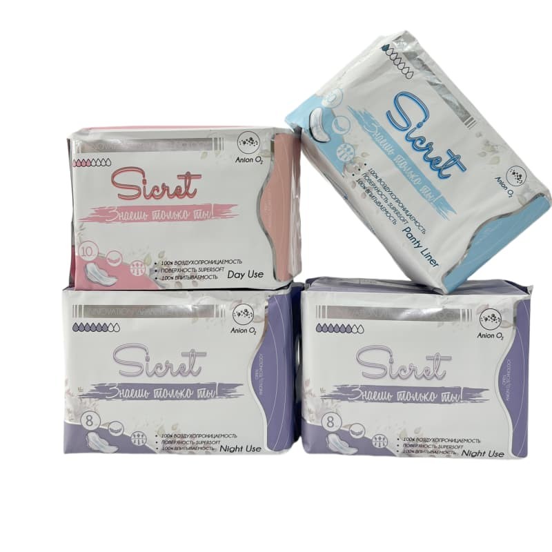 Sanitary Napkins Manufacturer - Super Absorbent Anion Panty Liner Day Night