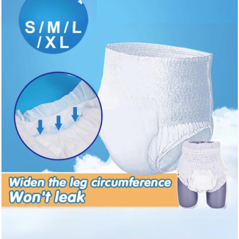 Adult Diaper Factory - Soft Breathable 3D Leak Prevention Super Absorbency