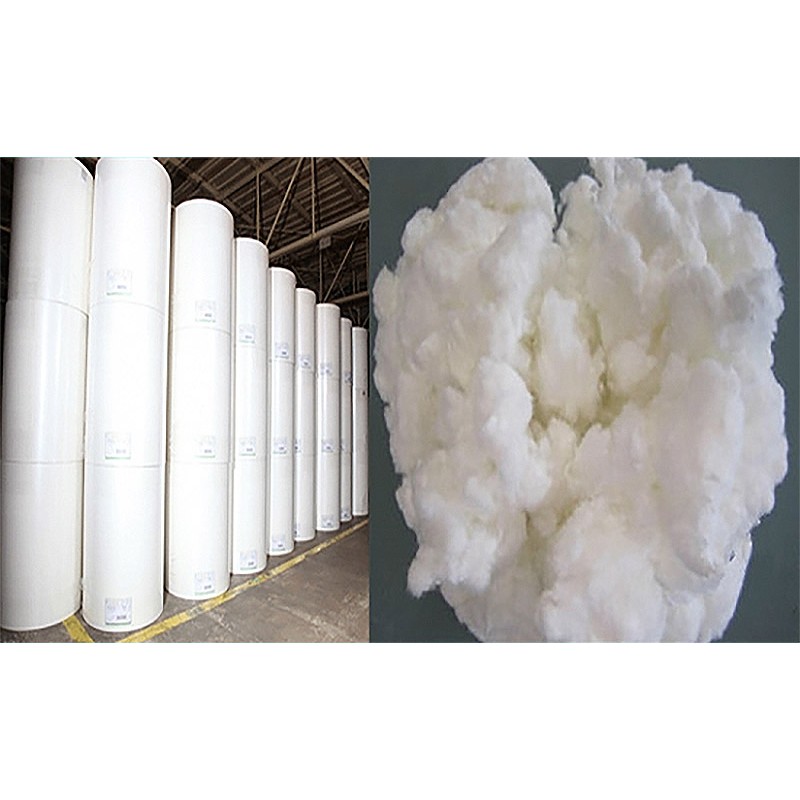 Fluff Pulp Manufacturer - Wholesale Wood Pulp Rolls Untreated Cheap Price