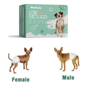 Pet Diapers Manufacturer - Breathable Leakproof Male Female Disposable Comfortable