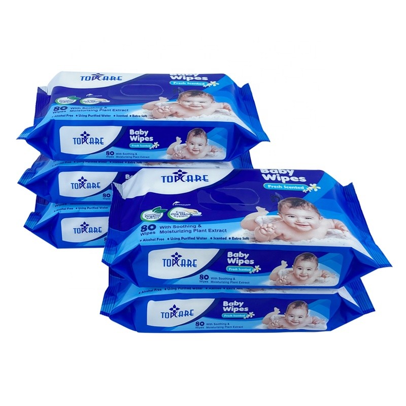 Baby Wet Wipes Factory - China Cheap Custom OEM Brand Best Quality Scented 80pcs