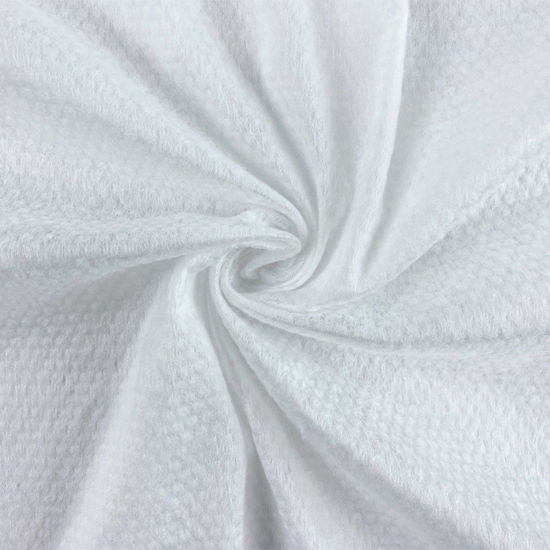 Spunlace Nonwoven Fabric Manufacturer - Hot Sale 40gsm Viscose Polyester Full Cross Roll