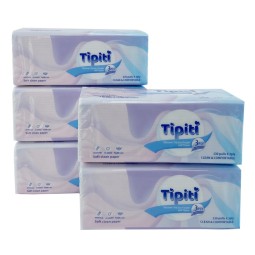 Facial Tissue Paper Supplier - Tipiti Wood Pulp 390 Sheets Premium Quality Factory