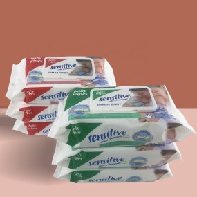 Baby Wet Wipes Manufacturer - Wholesale Private Label Low Price 80pcs for Baby