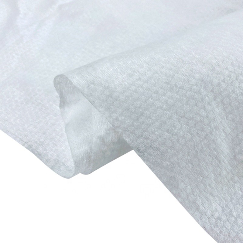Non Woven Fabric Factory - Wet Wipes Raw Material Viscose Spunlace Embossed Cross
