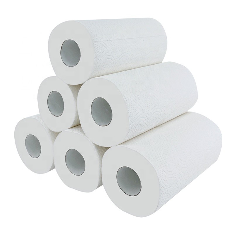 Kitchen Tissue Paper Manufacturer - Hot Sale Printed Oil Absorbent 2ply Wood Pulp