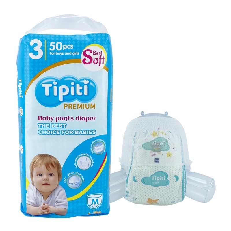 Baby Pants Diaper Manufacturer - Tipiti Top Sale China Custom Factory High Absorbent