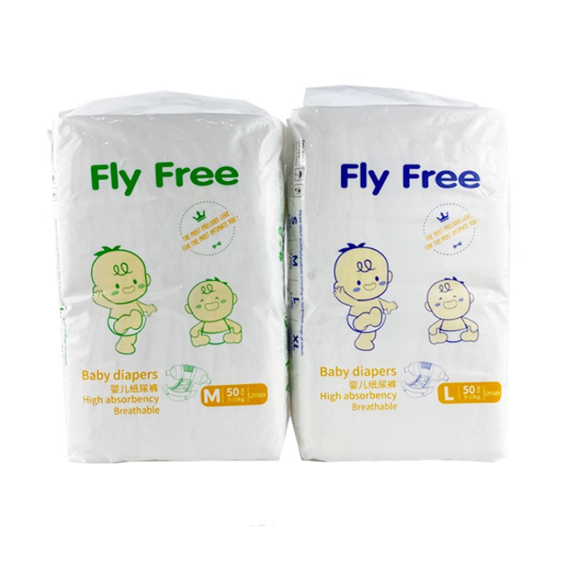 Baby Diapers Manufacturer - New OEM Brand Ultra Soft Topsheet High Absorption