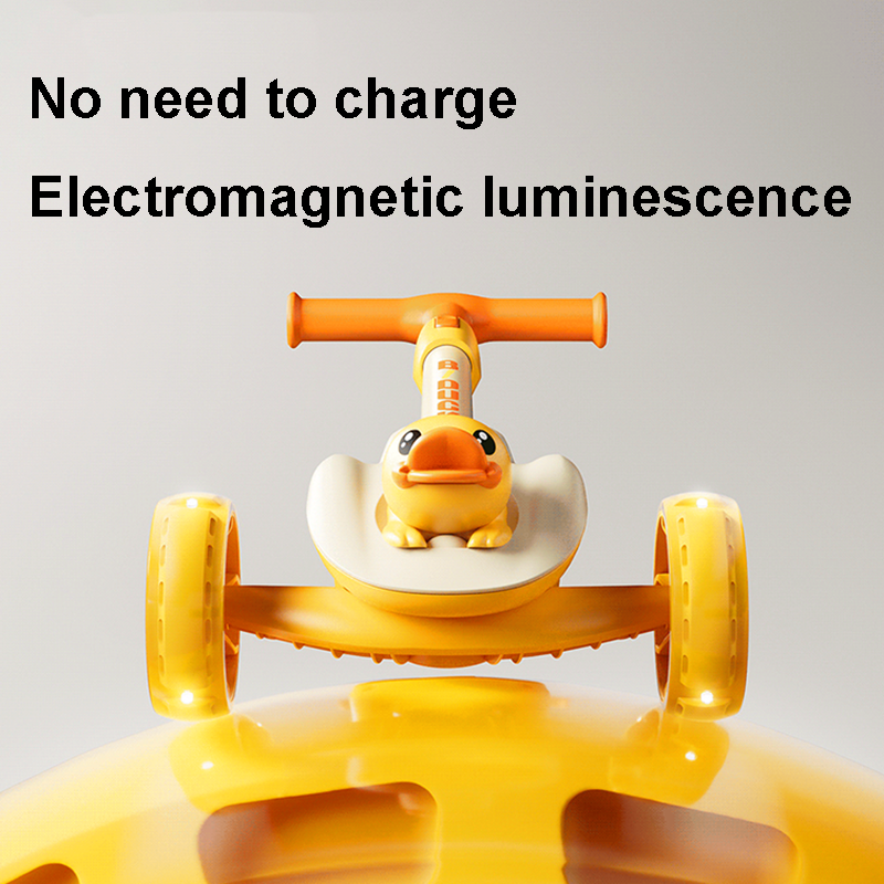 Baby Walker Manufacturer - Multifunctional Push Walker 3 Wheel Skate Duck Car Seat Model