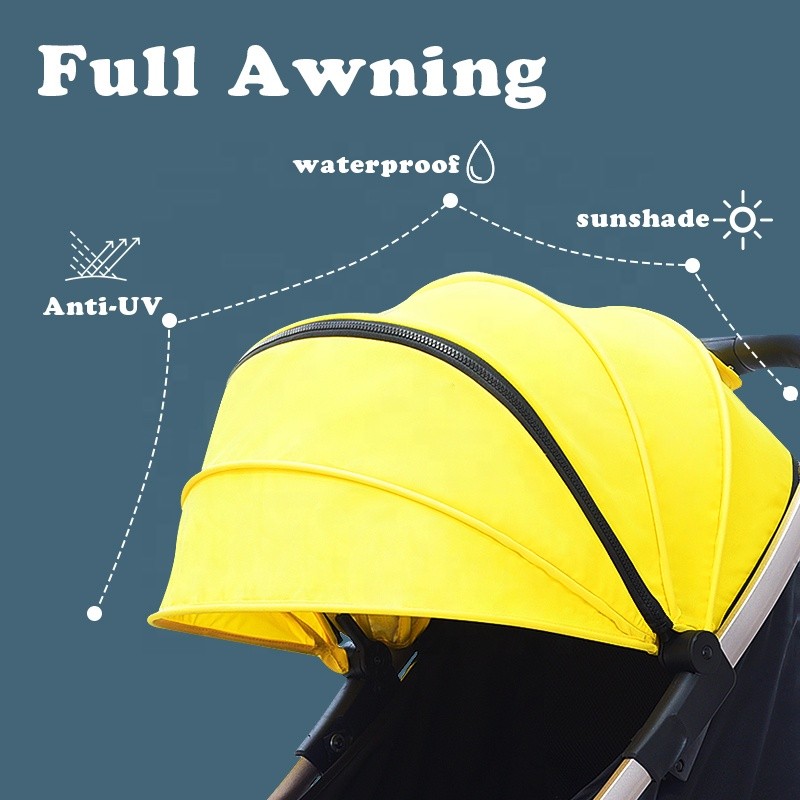 Baby Stroller Manufacturer - China Ultra Compact Off-road Foldable 3 in 1 Pram Manufacturer