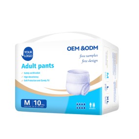 Adult Diapers Manufacturer - Factory Direct Disposable Custom Printed Non Woven Fabric Thick
