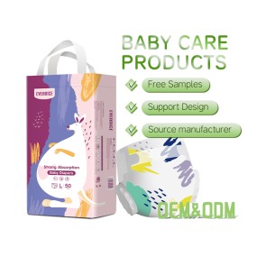Baby Diapers Manufacturer - Free Sample Customized Disposable Cotton Competitive Price Newborn