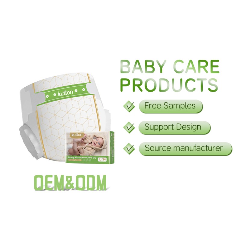 Baby Diaper Pants Manufacturer - OEM Free Sample Disposable Soft Skin Cotton Material Newborn