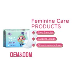 Sanitary Napkins Manufacturer - OEM Free Samples 3D Leak Guard Ultra Thin Breathable Winged