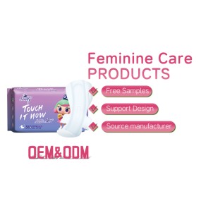 Sanitary Pads Manufacturer - OEM Disposable Ultra Thin Breathable Organic Cotton Biodegradable